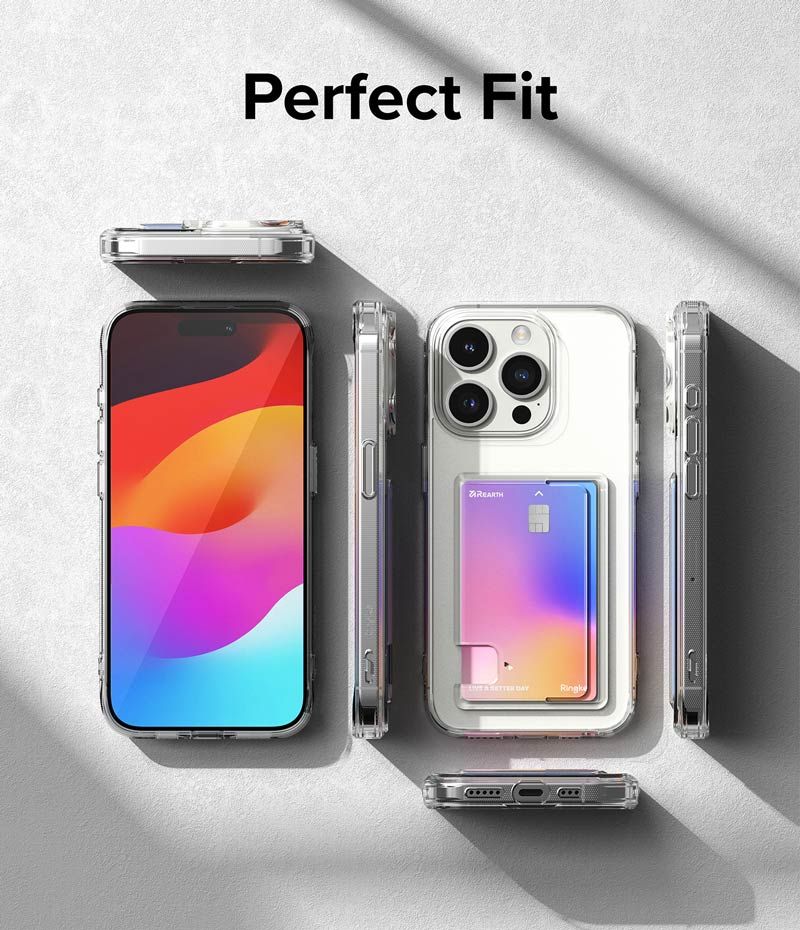 Ốp lưng iPhone 15 Pro Max RINGKE Fusion Card