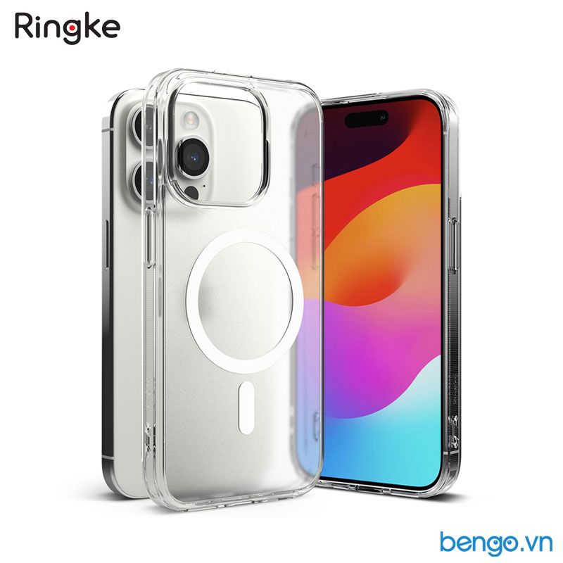 Ốp lưng iPhone 15 Pro Max/15 Pro/15 Plus/15 RINGKE Fusion Magnetic