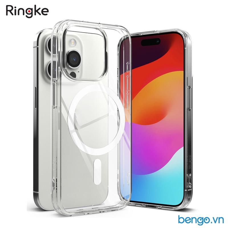Ốp lưng iPhone 15 Pro Max/15 Pro/15 Plus/15 RINGKE Fusion Magnetic