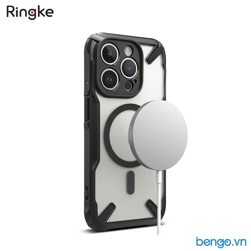 Ốp lưng iPhone 15 Pro Max/15 Pro/15 Plus/15 RINGKE Fusion X Magnetic