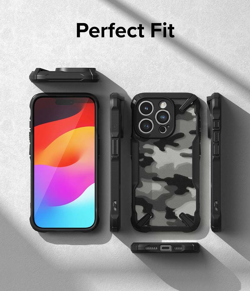 Ốp lưng iPhone 15 Pro Max/15 Pro/15 Plus/15 RINGKE Fusion X