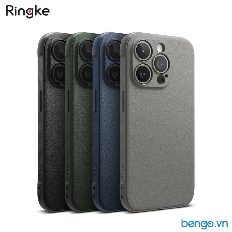 Ốp lưng iPhone 15 Pro Max/15 Pro/15 Plus/15 RINGKE Onyx