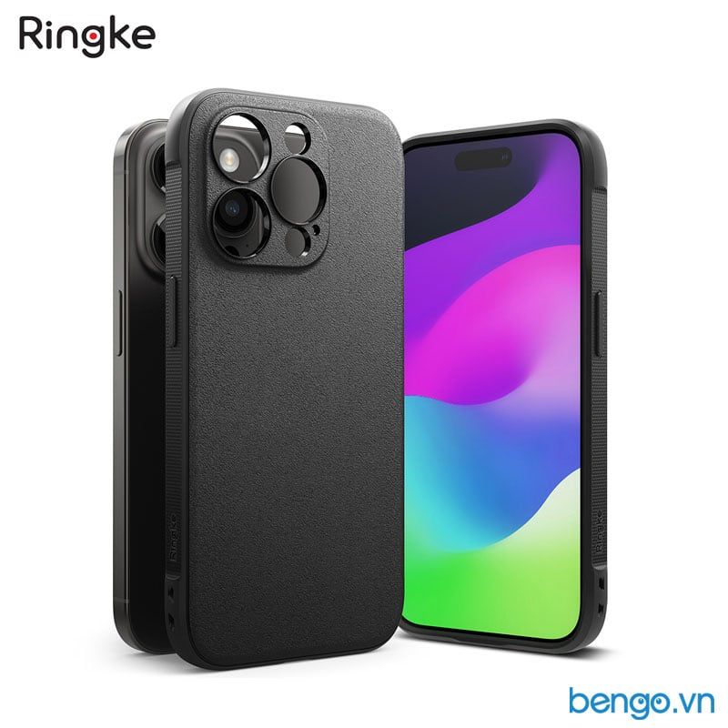 Ốp lưng iPhone 15 Pro Max/15 Pro/15 Plus/15 RINGKE Onyx