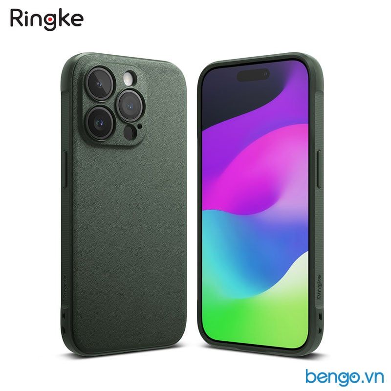 Ốp lưng iPhone 15 Pro Max/15 Pro/15 Plus/15 RINGKE Onyx