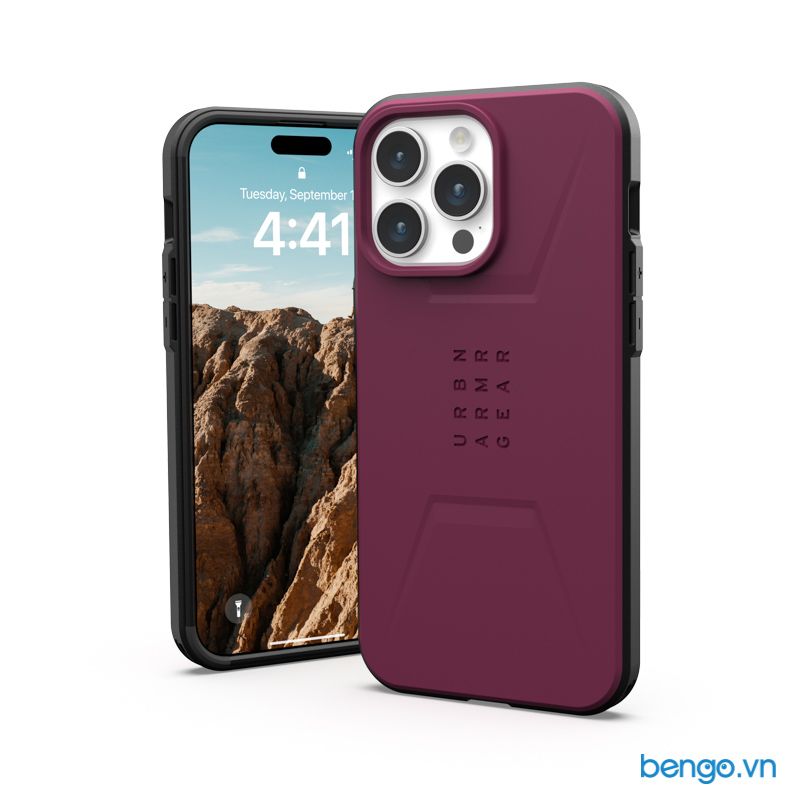 Ốp Lưng iPhone 15 Pro Max/15 Pro/15 Plus/15 UAG Civilian MagSafe