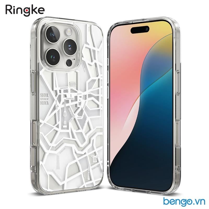 Ốp lưng iPhone 16 Pro Max/16 Pro/16 Plus/16 RINGKE Fusion Design