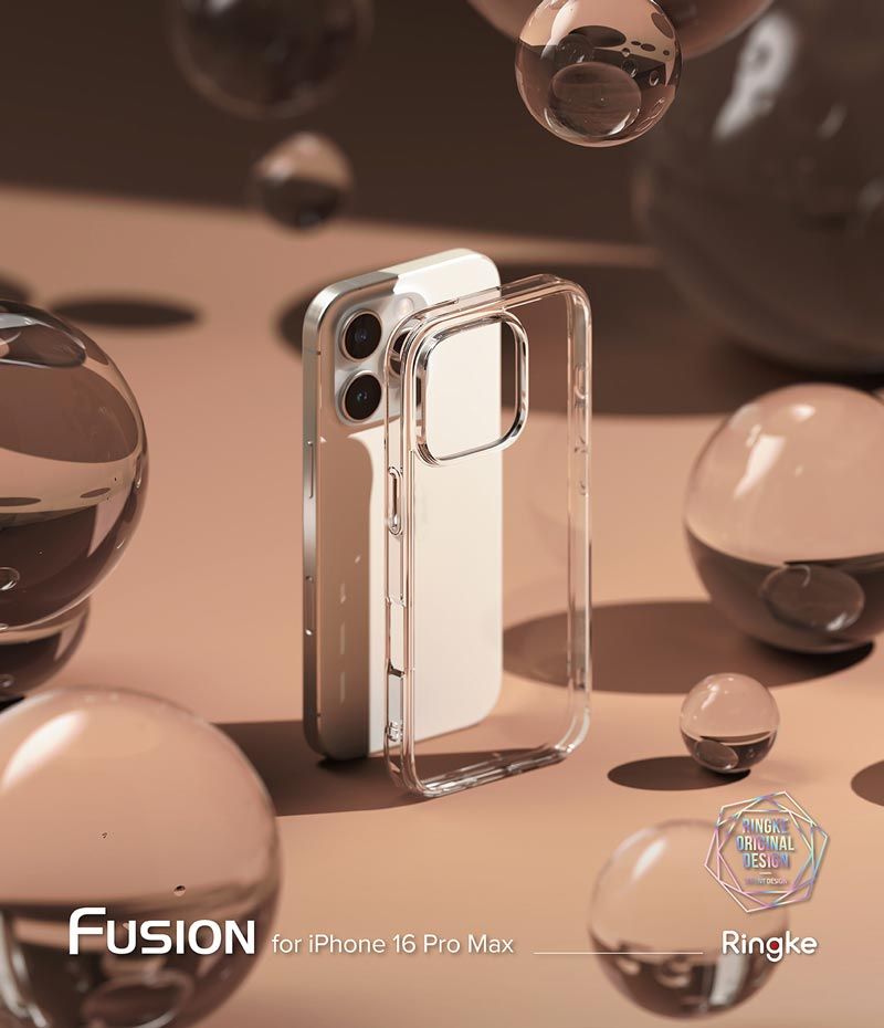Ốp lưng iPhone 16 Pro Max/16 Pro/16 Plus/16 RINGKE Fusion