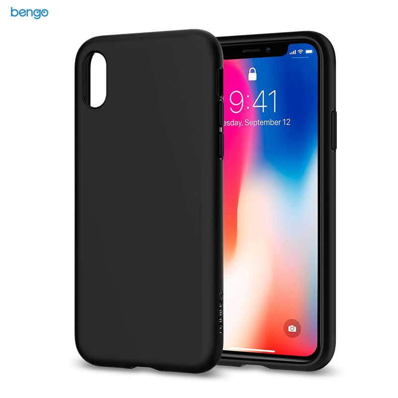 Ốp lưng iPhone X SPIGEN Liquid Crystal
