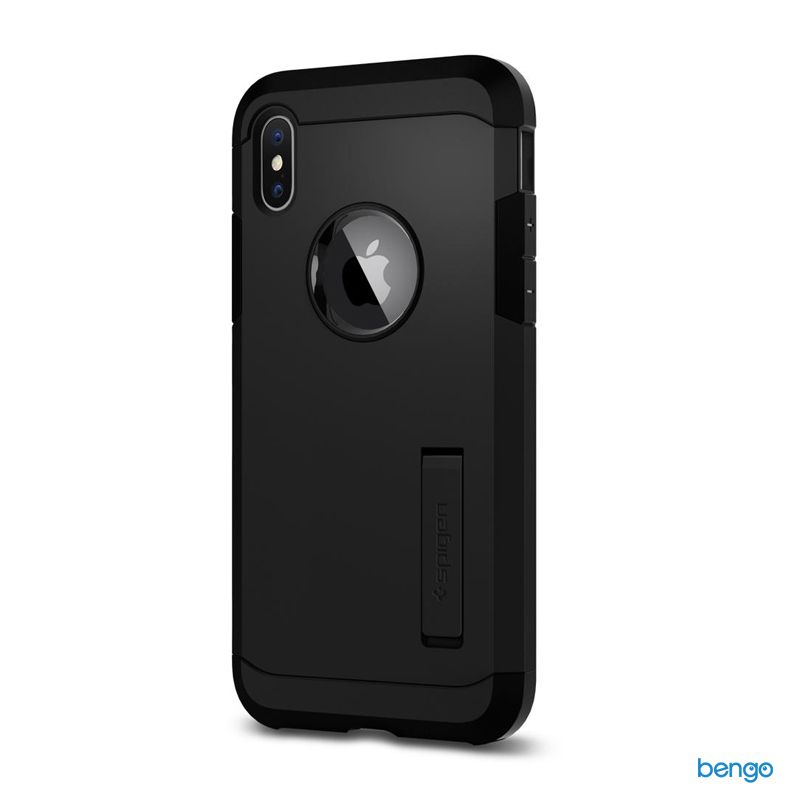 Ốp lưng iPhone X SPIGEN Tough Armor - Matte Black