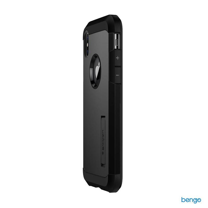 Ốp lưng iPhone X SPIGEN Tough Armor - Matte Black