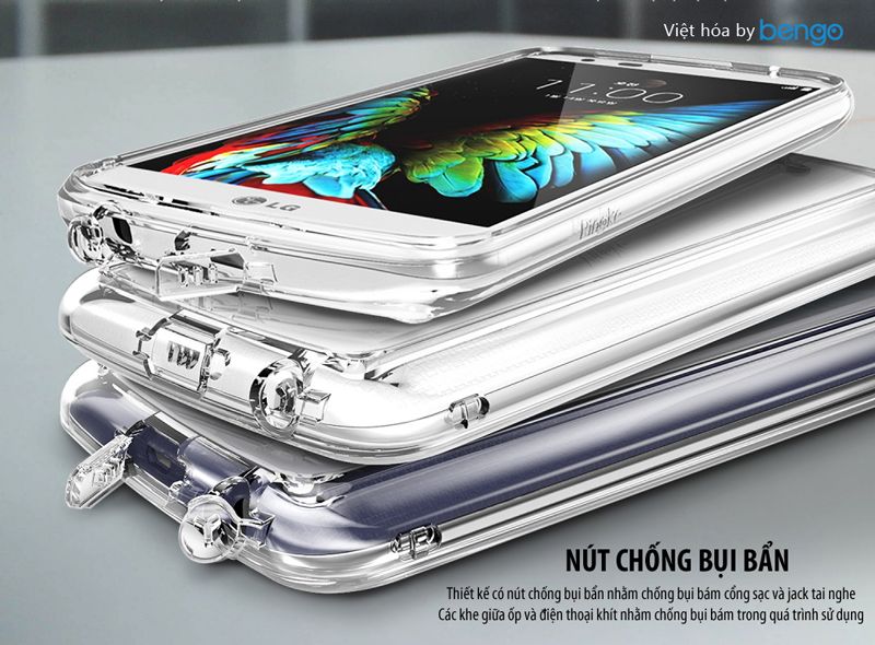 Ốp lưng LG K10 Ringke Fusion