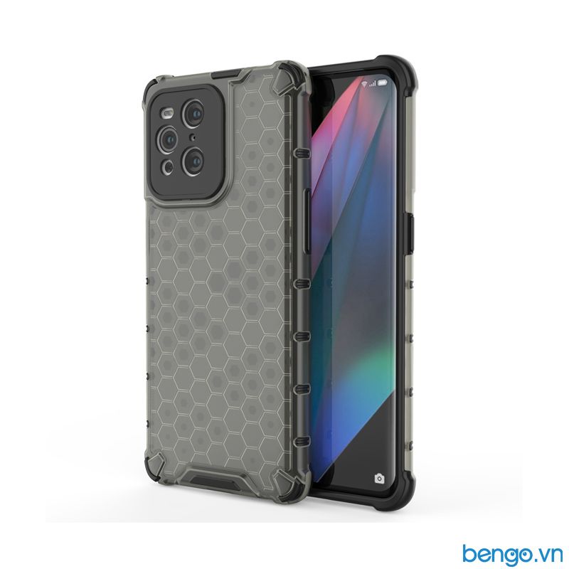 Ốp Lưng Chống Sốc OPPO Find X3/Find X3 Pro Họa Tiết Tổ Ong