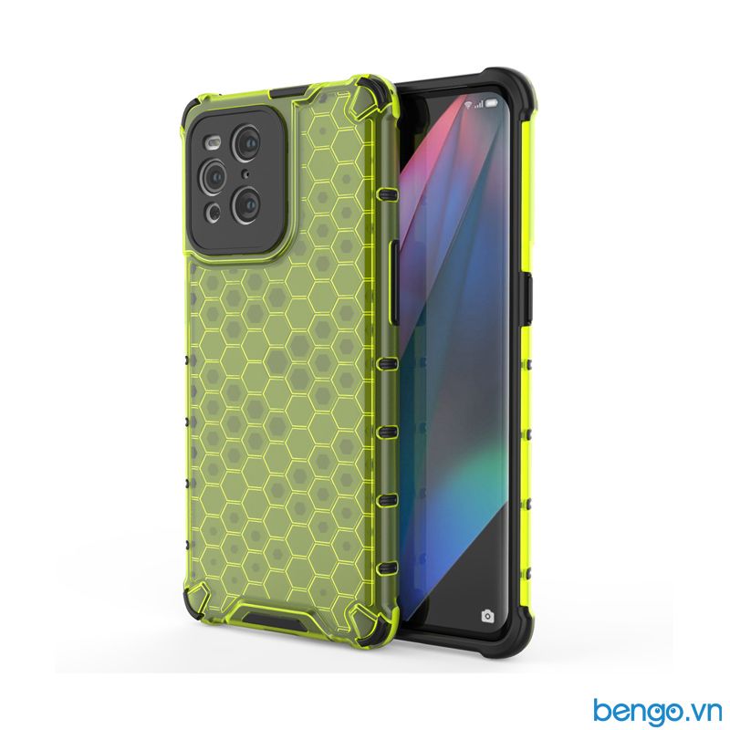Ốp Lưng Chống Sốc OPPO Find X3/Find X3 Pro Họa Tiết Tổ Ong