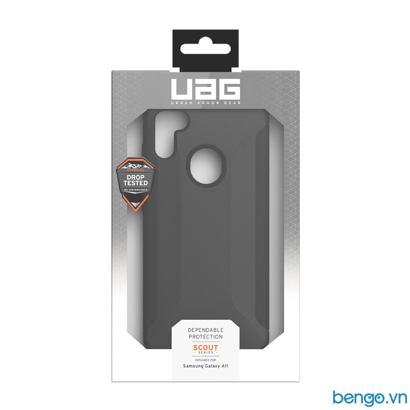 Ốp lưng Samsung Galaxy A11 2020 UAG Scout - Black