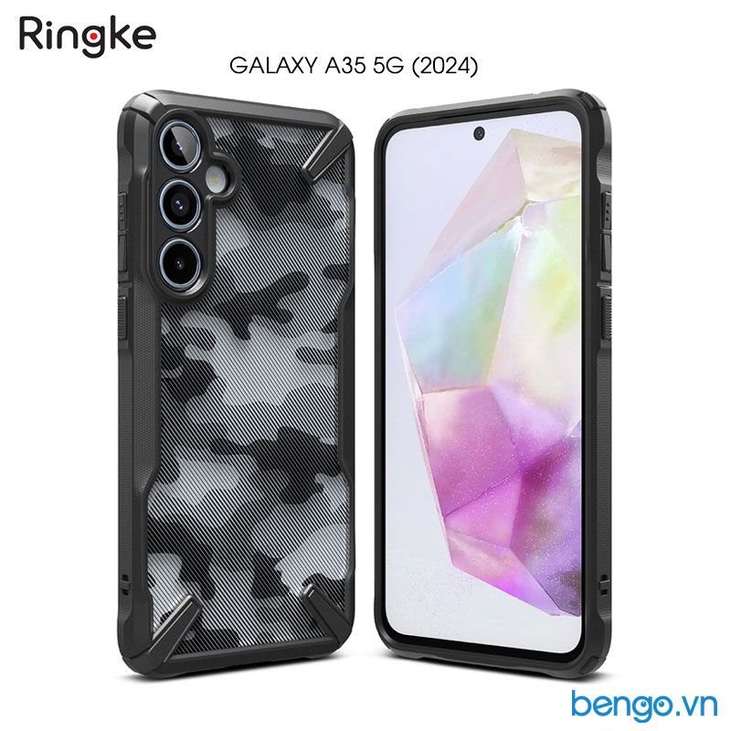 Ốp lưng Samsung Galaxy A35 5G/A55 5G RINGKE Fusion X