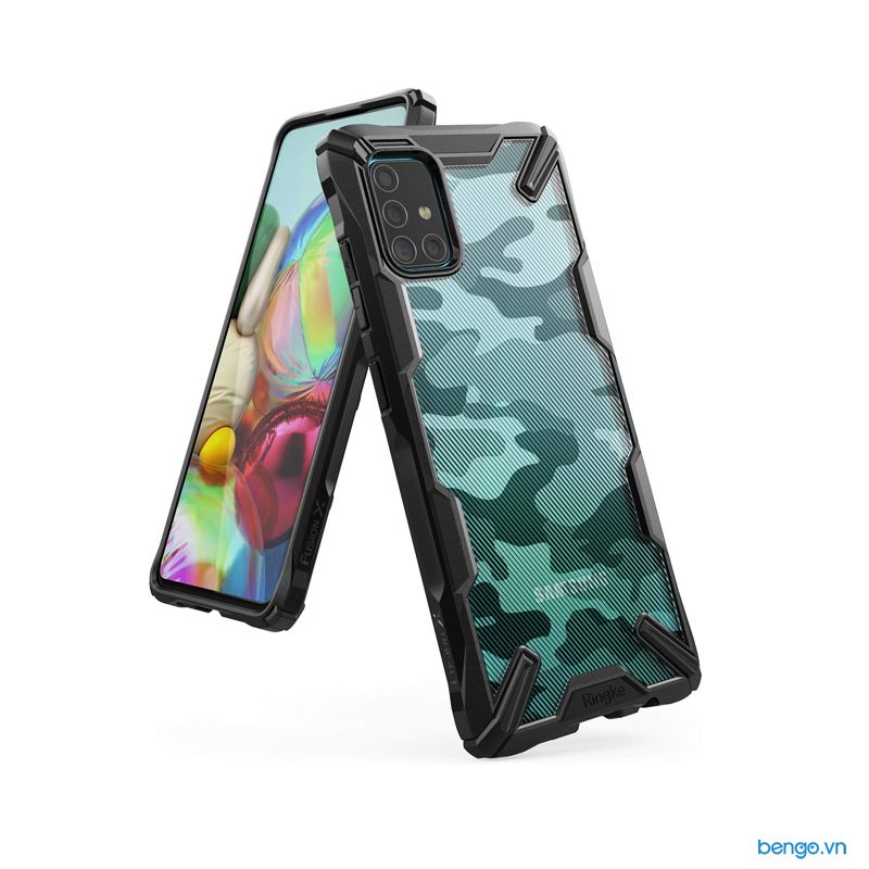 Ốp lưng Samsung Galaxy A51 2019 Ringke FUSION X