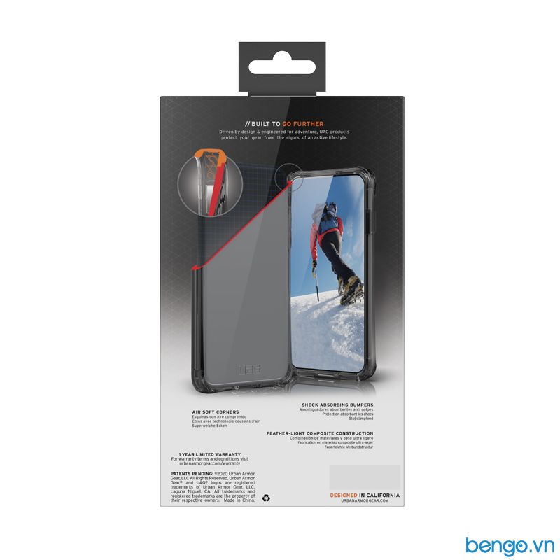 Ốp Lưng Samsung Galaxy A51 2019 UAG Plyo - Ice