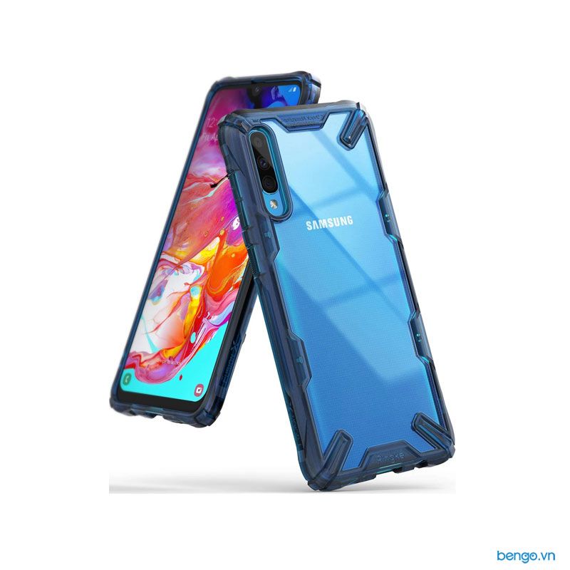 Ốp lưng Samsung Galaxy A70 Ringke FUSION X