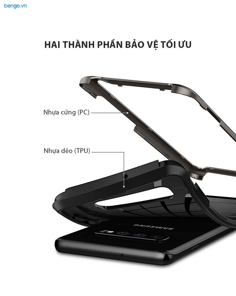 Ốp Lưng Samsung Galaxy S10 Plus SPIGEN Hybrid NX