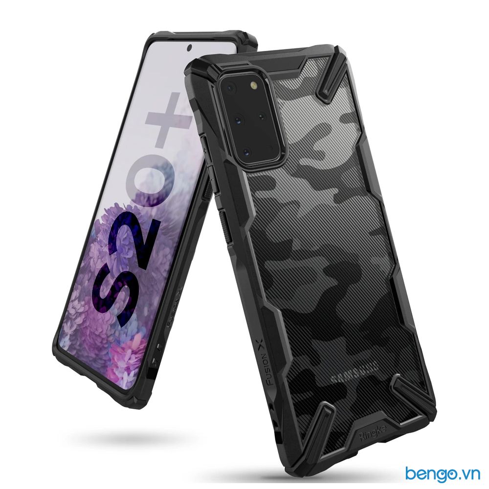 Ốp lưng Samsung Galaxy S20 Plus Ringke Fusion X