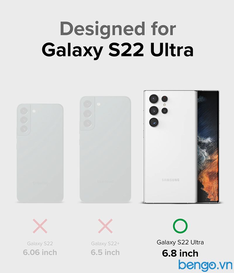 Ốp Lưng RINGKE Onyx Design Samsung Galaxy S22 Ultra