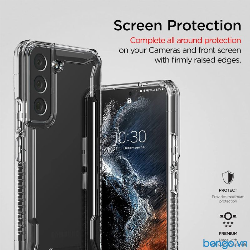 Ốp Lưng Samsung Galaxy S22 VRS Design Terra Guard Crystal