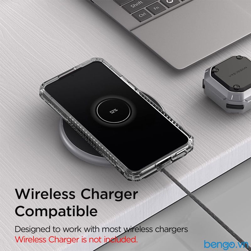 Ốp Lưng Samsung Galaxy S22 VRS Design Terra Guard Crystal