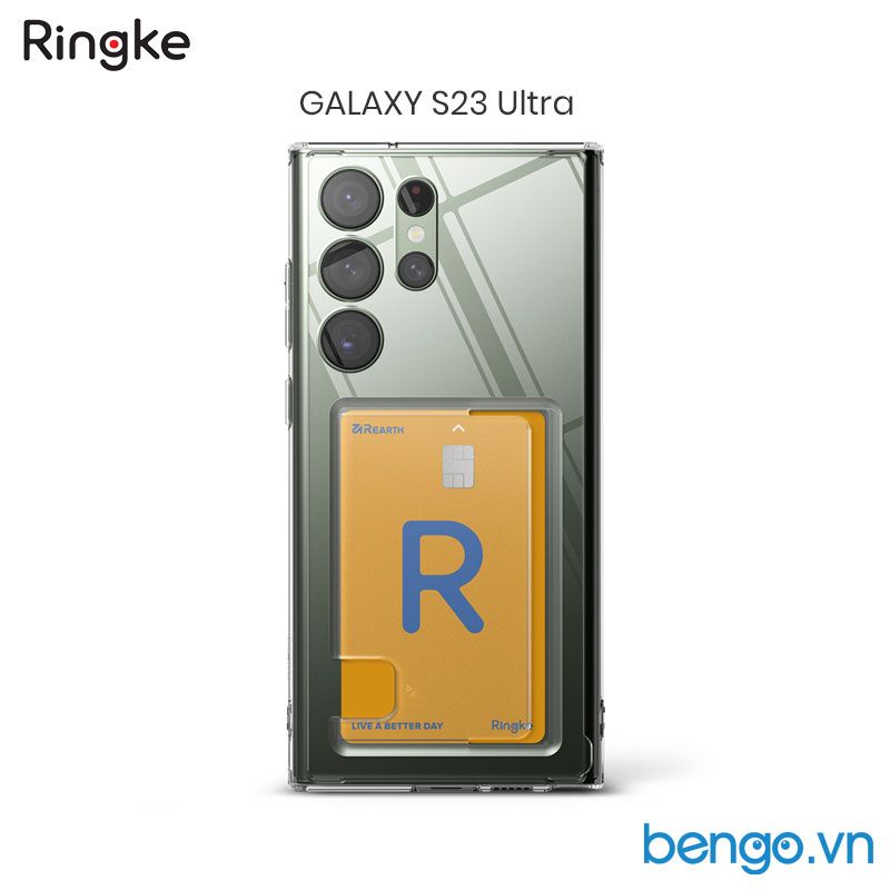 Ốp lưng Samsung Galaxy S23 Ultra RINGKE Fusion Card