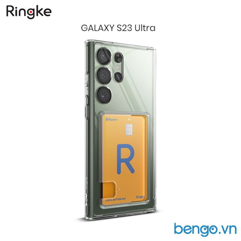 Ốp lưng Samsung Galaxy S23 Ultra RINGKE Fusion Card