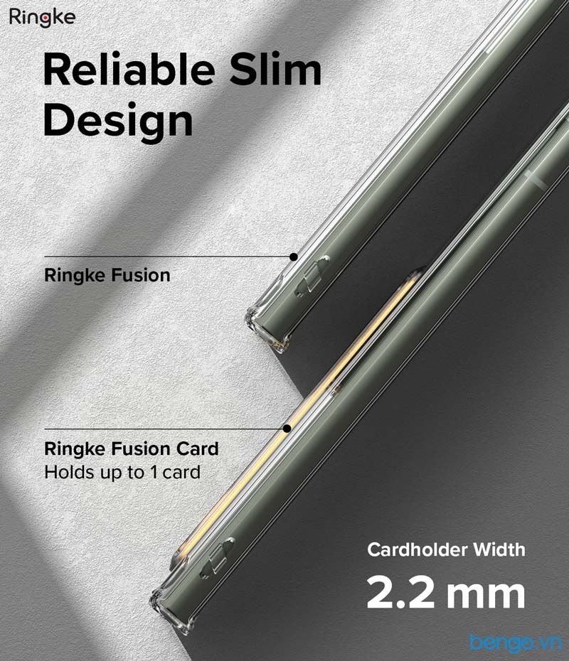 Ốp lưng Samsung Galaxy S23 Ultra RINGKE Fusion Card