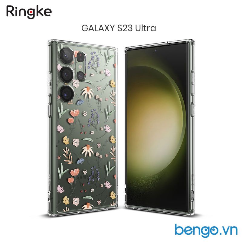 Ốp lưng Samsung Galaxy S23 Ultra RINGKE Fusion Design