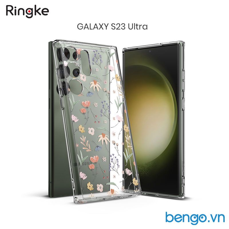 Ốp lưng Samsung Galaxy S23 Ultra RINGKE Fusion Design