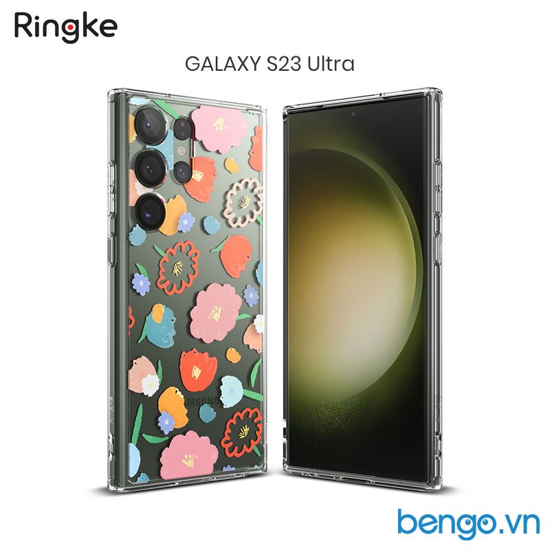 Ốp lưng Samsung Galaxy S23 Ultra RINGKE Fusion Design