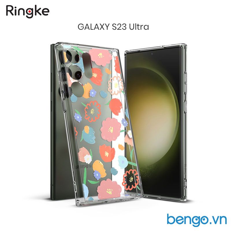 Ốp lưng Samsung Galaxy S23 Ultra RINGKE Fusion Design