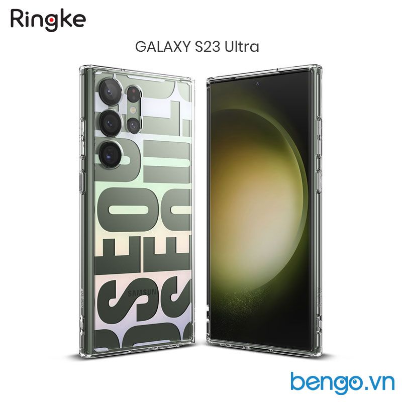 Ốp lưng Samsung Galaxy S23 Ultra RINGKE Fusion Design