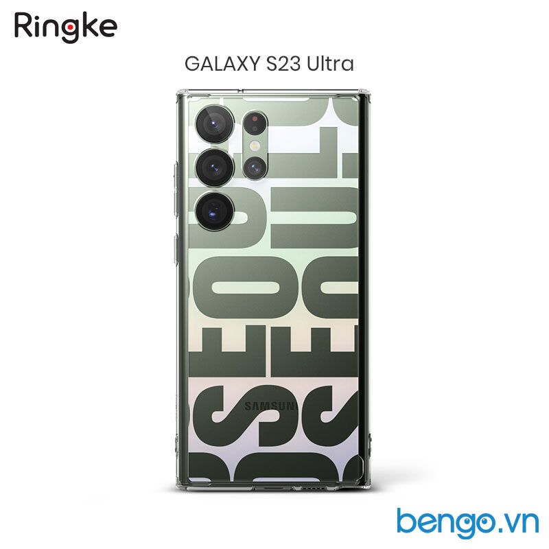 Ốp lưng Samsung Galaxy S23 Ultra RINGKE Fusion Design