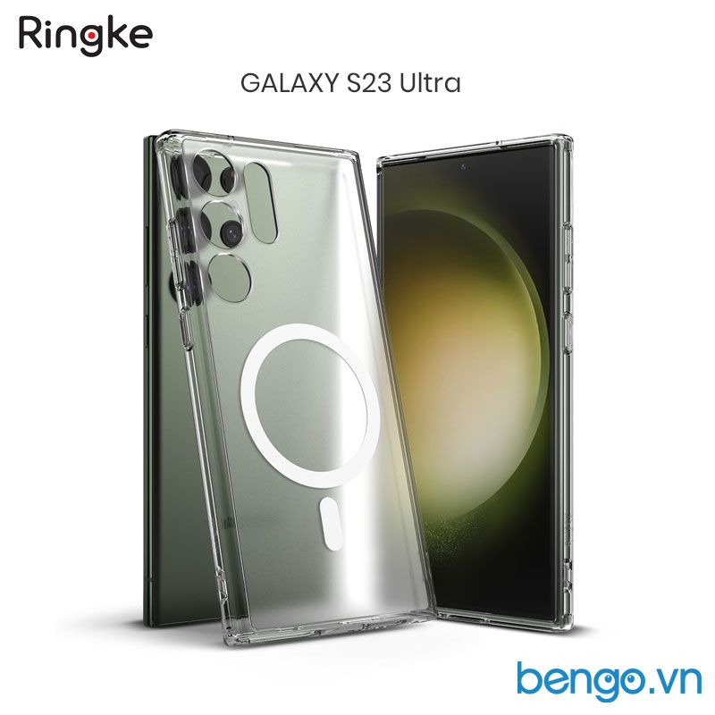 Ốp lưng Samsung Galaxy S23 Ultra RINGKE Fusion Magnetic