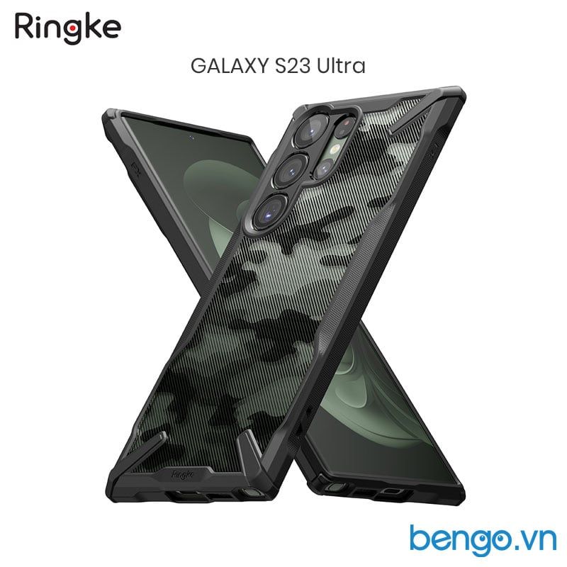 Ốp lưng Samsung Galaxy S23/S23 Plus/S23 Ultra RINGKE Fusion X