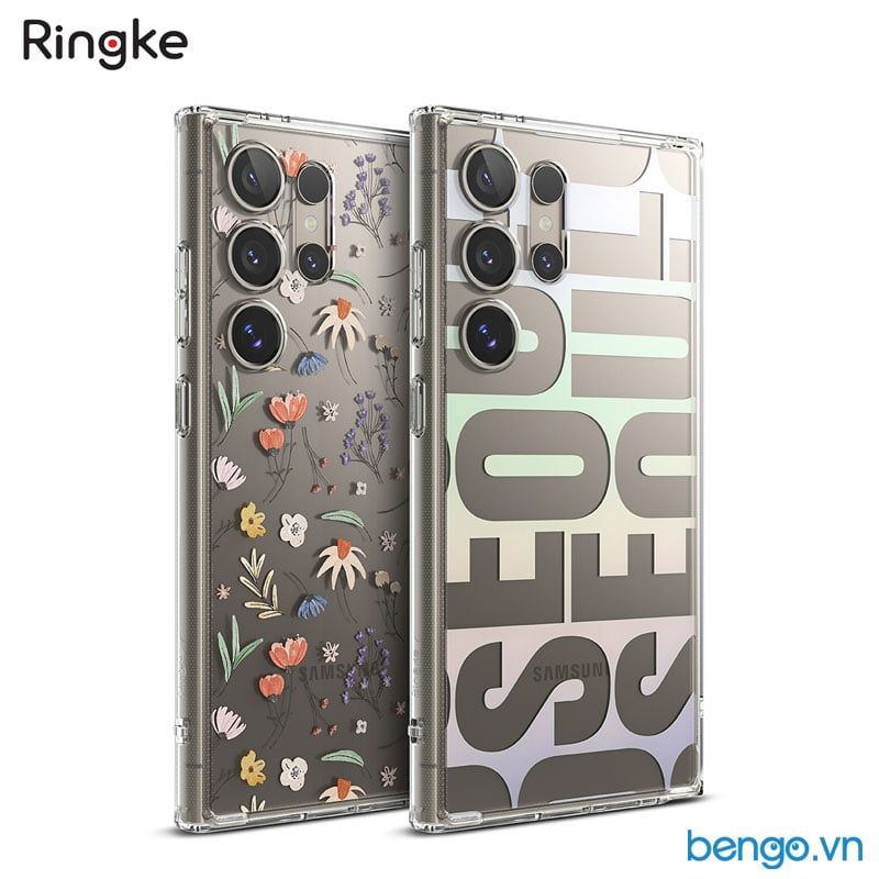 Ốp lưng Samsung Galaxy S24 Ultra Ringke FUSION DESIGN