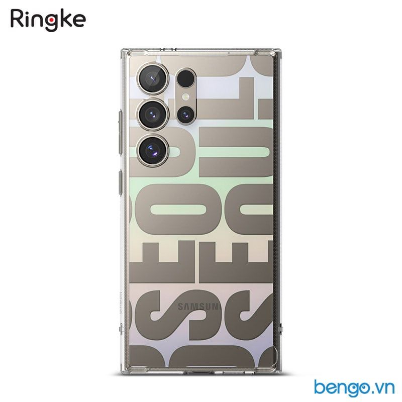 Ốp lưng Samsung Galaxy S24 Ultra Ringke FUSION DESIGN