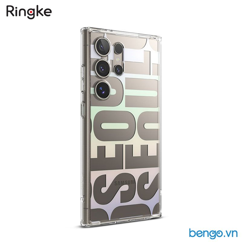 Ốp lưng Samsung Galaxy S24 Ultra Ringke FUSION DESIGN