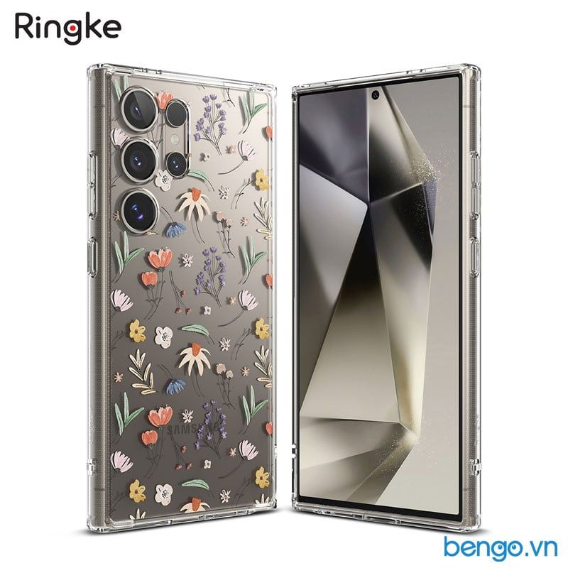Ốp lưng Samsung Galaxy S24 Ultra Ringke FUSION DESIGN