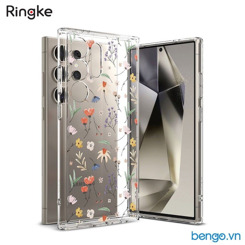 Ốp lưng Samsung Galaxy S24 Ultra Ringke FUSION DESIGN