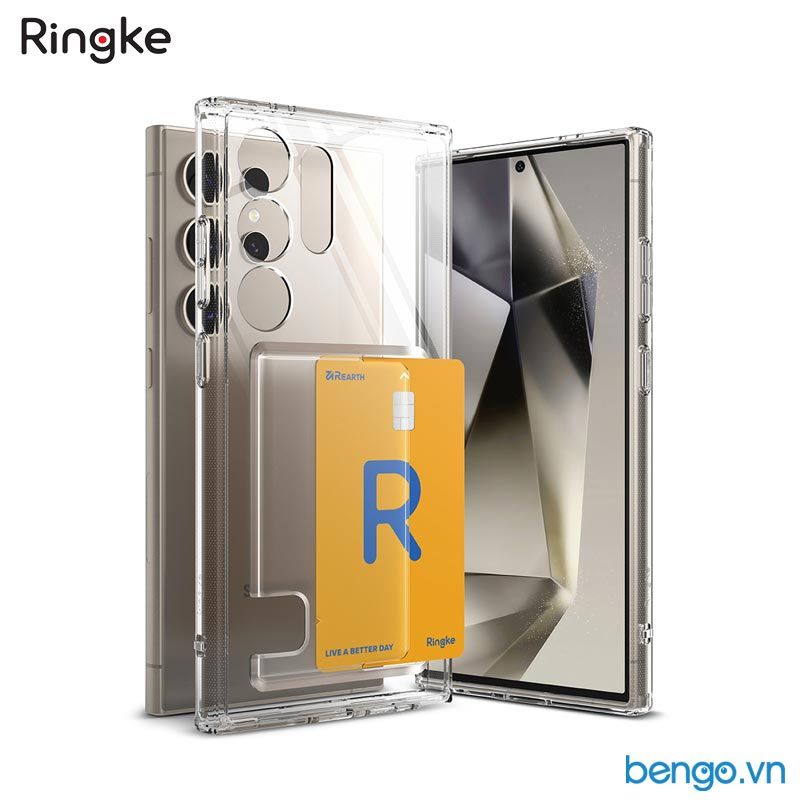 Ốp lưng SAMSUNG Galaxy S24 Ultra FUSION CARD - CLEAR