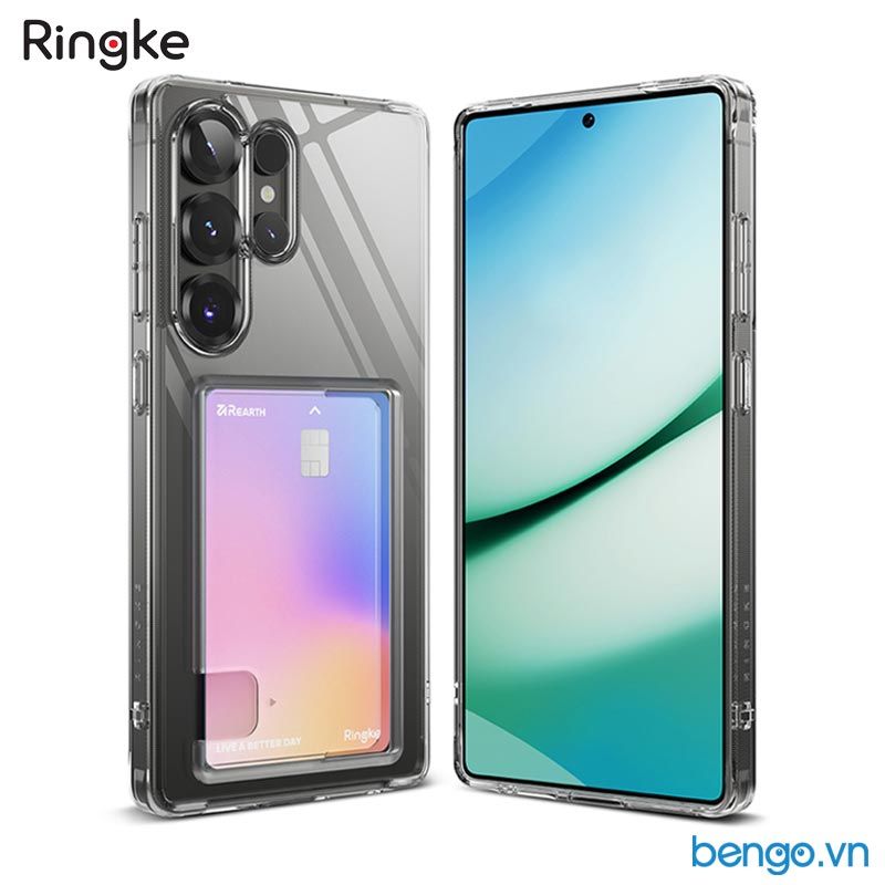 Ốp lưng Samsung Galaxy S25 Ultra RINGKE Fusion Card