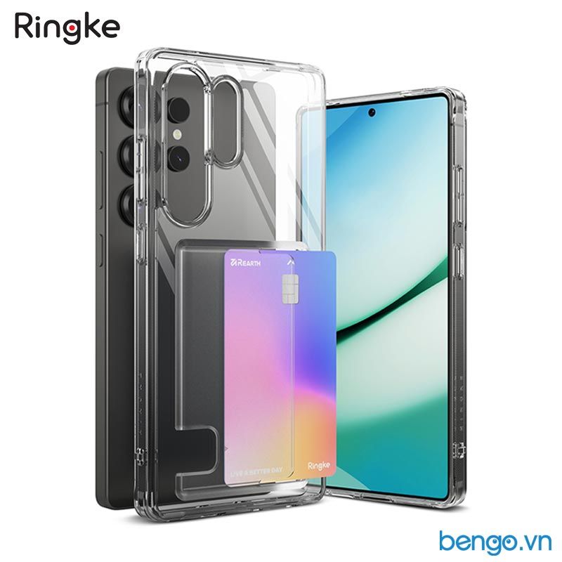 Ốp lưng Samsung Galaxy S25 Ultra RINGKE Fusion Card