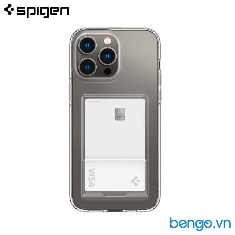 Ốp lưng iPhone 14 Pro Max SPIGEN Crystal Slot Dual Crystal Clear
