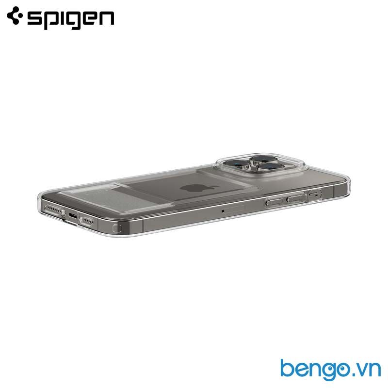 Ốp lưng iPhone 14 Pro Max SPIGEN Crystal Slot Dual Crystal Clear
