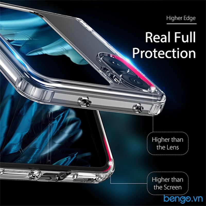Ốp lưng trong OPPO Find N2 Flip DUX DUCIS Clin Series Clear