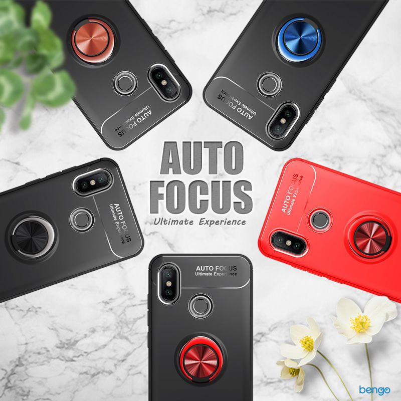 Ốp lưng Xiaomi Mi Max 3 Lenuo iRing Holder 360